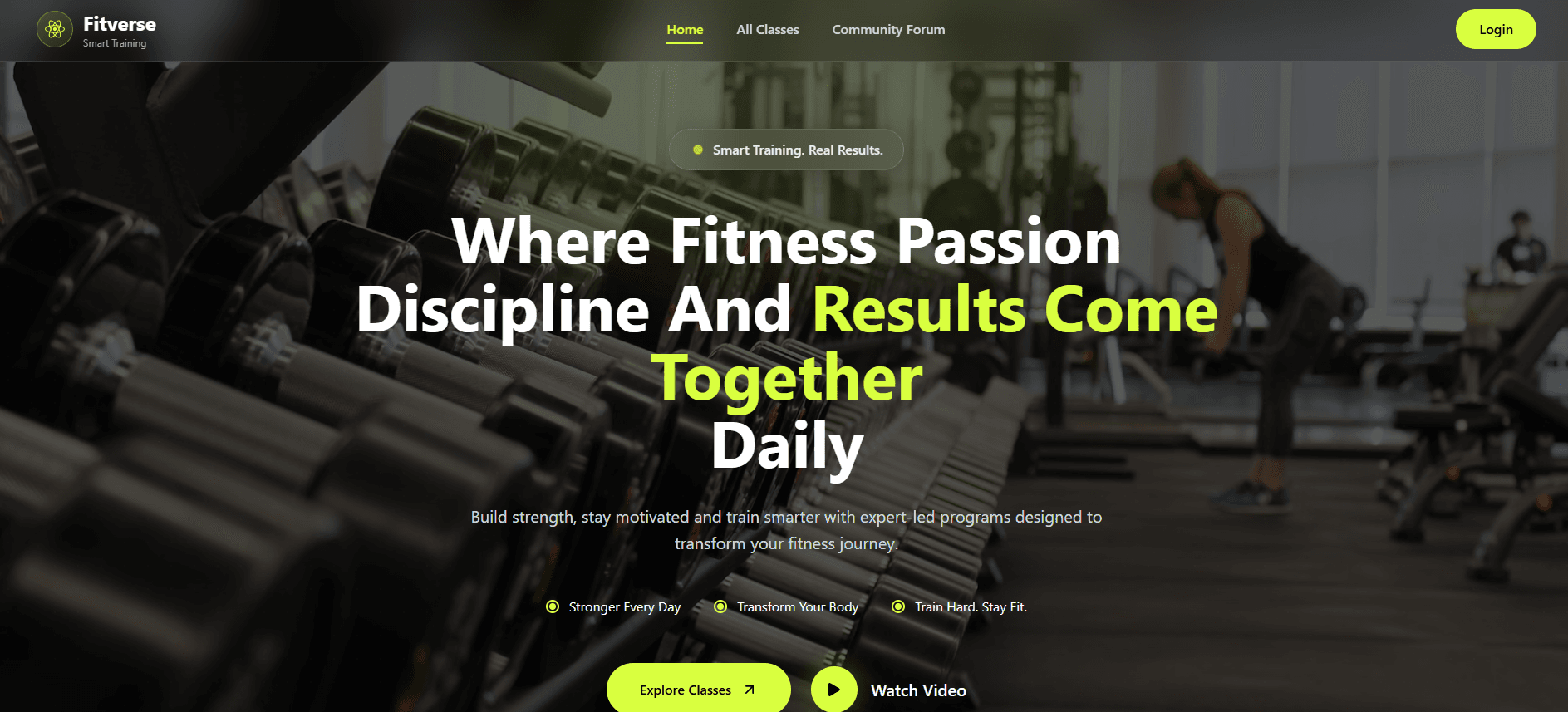 FitVerse - Fitness Management SaaS